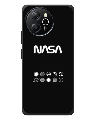 Чехол для Blackview Shark 8 с картинкой «NASA — технический принт» Чехол для Blackview Shark 8 с картинкой «NASA — технический принт»