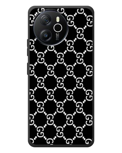 Чехол для Blackview Shark 8 с картинкой «Gucci — сетчатый паттерн»