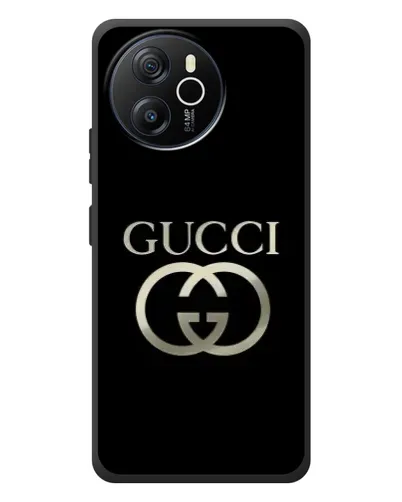 Чехол для Blackview Shark 8 с картинкой «Gucci — золото на черном» Чехол для Blackview Shark 8 с картинкой «Gucci — золото на черном»