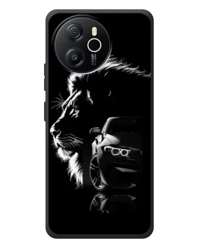 Чехол для Blackview Shark 8 с картинкой «BMW и лев» Чехол для Blackview Shark 8 с картинкой «BMW и лев»