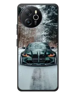 Чехол для Blackview Shark 8 с картинкой «BMW в зимнем лесу» Чехол для Blackview Shark 8 с картинкой «BMW в зимнем лесу»
