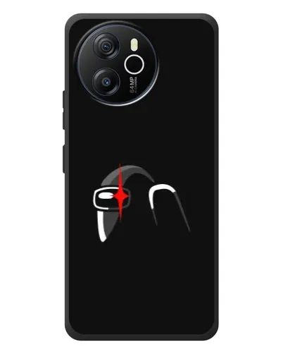 Чехол для Blackview Shark 8 с картинкой «Among Us шлем»
