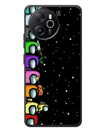 Чехол для Blackview Shark 8 с картинкой «Команда Among Us»