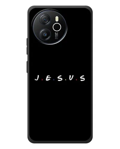 Чехол для Blackview Shark 8 с картинкой «Точки веры J.E.S.U.S.»