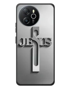Чехол для Blackview Shark 8 с картинкой «Металлический крест Jesus» Чехол для Blackview Shark 8 с картинкой «Металлический крест Jesus»