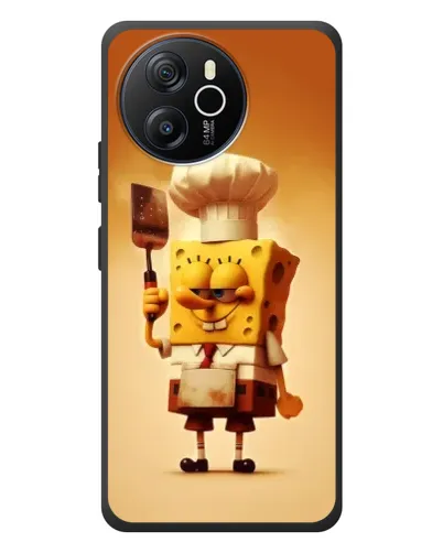 Чехол для Blackview Shark 8 с картинкой «Губка Боб повар» Чехол для Blackview Shark 8 с картинкой «Губка Боб повар»