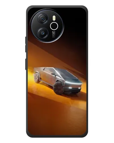 Чехол для Blackview Shark 8 с картинкой «Cybertruck в пустыне»