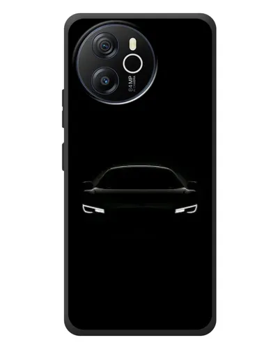 Чехол для Blackview Shark 8 с картинкой «Взгляд Audi в темноте»