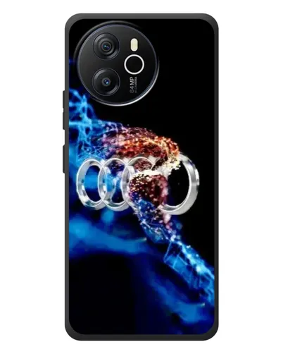 Чехол для Blackview Shark 8 с картинкой «Энергия лого Audi»
