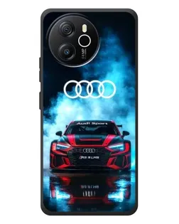 Чехол для Blackview Shark 8 с картинкой «Audi Sport — неон»