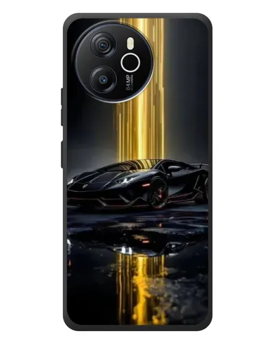 Чехол для Blackview Shark 8 с картинкой «Ночной Lamborghini драйв»