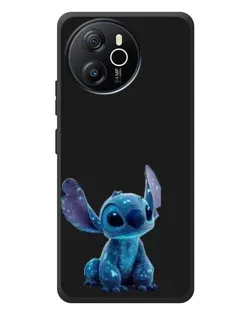 Чехол для Blackview Shark 8 с картинкой «Стич на черном»