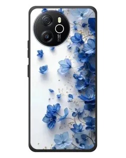 Чехол для Blackview Shark 8 с картинкой «Голубой цветочный каскад» Чехол для Blackview Shark 8 с картинкой «Голубой цветочный каскад»