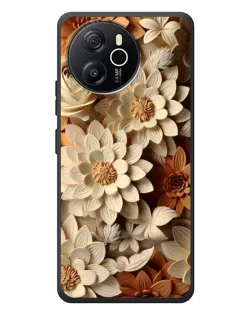 Чехол для Blackview Shark 8 с картинкой «Бежевый флористический декор» Чехол для Blackview Shark 8 с картинкой «Бежевый флористический декор»