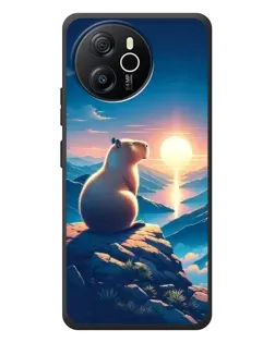 Чехол для Blackview Shark 8 с картинкой «Закат солнца с капибарой» Чехол для Blackview Shark 8 с картинкой «Закат солнца с капибарой»