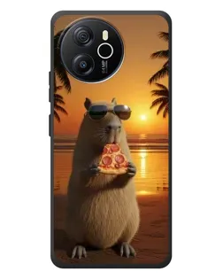 Чехол для Blackview Shark 8 с картинкой «Капибара с пиццей» Чехол для Blackview Shark 8 с картинкой «Капибара с пиццей»