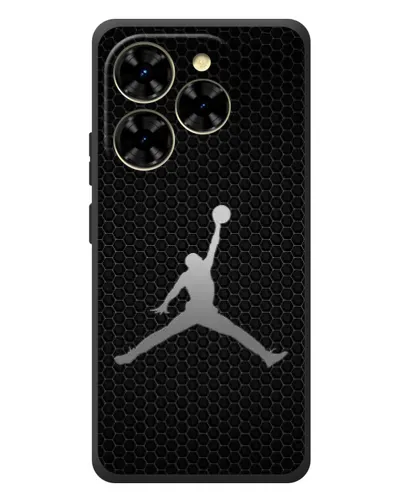 Чехол для Blackview Shark 9 с картинкой «Jordan Dark Carbon» Чехол для Blackview Shark 9 с картинкой «Jordan Dark Carbon»