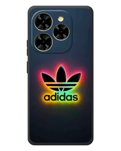 Чехол для Blackview Shark 9 с картинкой «Неоновый Adidas»