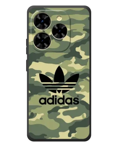 Чехол для Blackview Shark 9 с картинкой «Милитари стиль Adidas»
