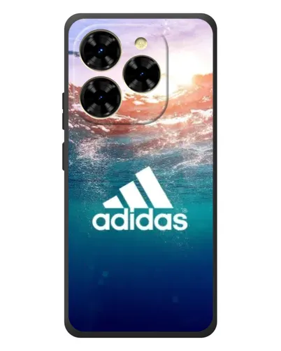 Чехол для Blackview Shark 9 с картинкой «Океанская глубина адидас»