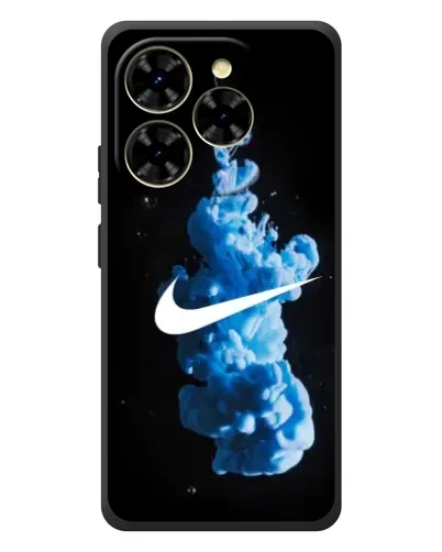 Чехол для Blackview Shark 9 с картинкой «Nike и синий дым»