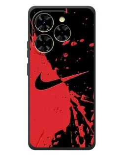 Чехол для Blackview Shark 9 с картинкой «Красные брызги Nike» Чехол для Blackview Shark 9 с картинкой «Красные брызги Nike»