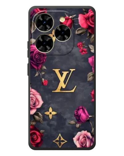 Чехол для Blackview Shark 9 с картинкой «Цветочный Louis Vuitton» Чехол для Blackview Shark 9 с картинкой «Цветочный Louis Vuitton»