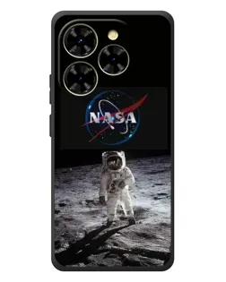 Чехол для Blackview Shark 9 с картинкой «Астронавт на Луне»
