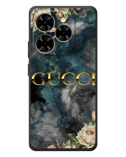 Чехол для Blackview Shark 9 с картинкой «Абстрактные цветы Gucci» Чехол для Blackview Shark 9 с картинкой «Абстрактные цветы Gucci»