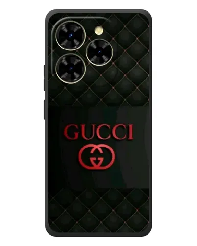 Чехол для Blackview Shark 9 с картинкой «Gucci — стеганый черный» Чехол для Blackview Shark 9 с картинкой «Gucci — стеганый черный»