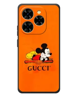 Чехол для Blackview Shark 9 с картинкой «Микки Маус Gucci — оранж»