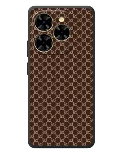 Чехол для Blackview Shark 9 с картинкой «Gucci — шоколадная сетка»