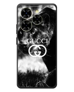 Чехол для Blackview Shark 9 с картинкой «Gucci — дикая природа»