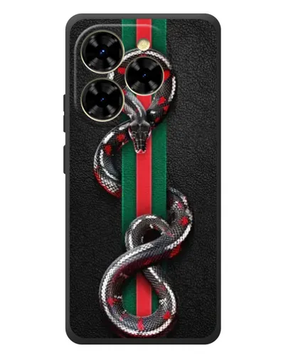 Чехол для Blackview Shark 9 с картинкой «Gucci — змея на полосе» Чехол для Blackview Shark 9 с картинкой «Gucci — змея на полосе»