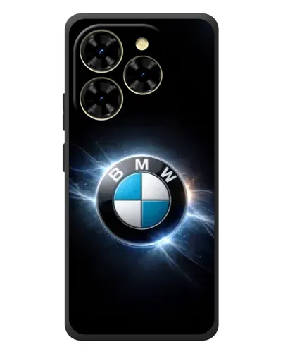 Чехол для Blackview Shark 9 с картинкой «BMW — неоновое сияние»