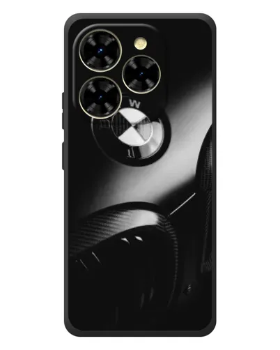 Чехол для Blackview Shark 9 с картинкой «Эмблема BMW — макро»