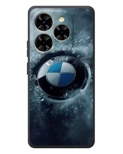 Чехол для Blackview Shark 9 с картинкой «Логотип BMW — лед»