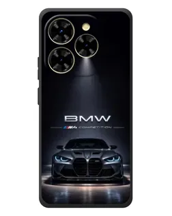 Чехол для Blackview Shark 9 с картинкой «BMW сквозь ночной город»
