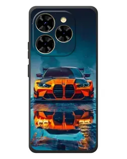 Чехол для Blackview Shark 9 с картинкой «BMW — золотая эмблема»