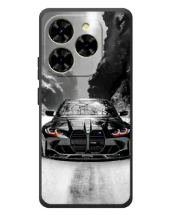 Чехол для Blackview Shark 9 с картинкой «BMW — акварельный дрифт»