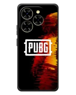 Чехол для Blackview Shark 9 с картинкой «Яркий логотип PUBG»