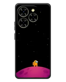Чехол для Blackview Shark 9 с картинкой «Одинокий герой на планете»
