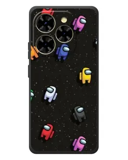 Чехол для Blackview Shark 9 с картинкой «Космический паттерн Among Us»