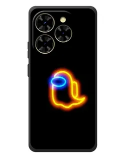 Чехол для Blackview Shark 9 с картинкой «Among Us неоновое сияние»