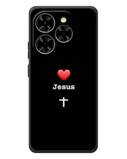 Чехол для Blackview Shark 9 с картинкой «Сердце - Jesus» Чехол для Blackview Shark 9 с картинкой «Сердце - Jesus»