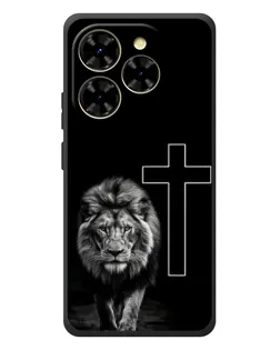 Чехол для Blackview Shark 9 с картинкой «Лев и Крест» Чехол для Blackview Shark 9 с картинкой «Лев и Крест»
