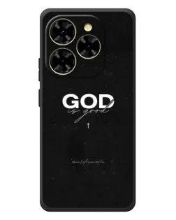 Чехол для Blackview Shark 9 с картинкой «GOD — Бог над всем»