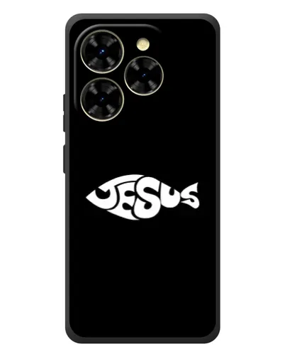 Чехол для Blackview Shark 9 с картинкой «Рыба Jesus» Чехол для Blackview Shark 9 с картинкой «Рыба Jesus»