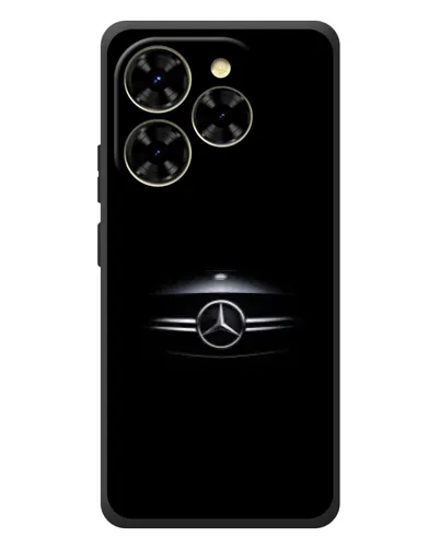 Чехол для Blackview Shark 9 с картинкой «Mercedes — абстрактные линии»