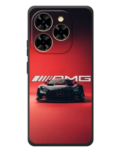 Чехол для Blackview Shark 9 с картинкой «Mercedes AMG — красная линия»